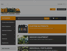 Tablet Screenshot of mbferts.com